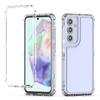 For Samsung Galaxy A55 5G Case Acrylic+TPU Phone Cover HD Transparent