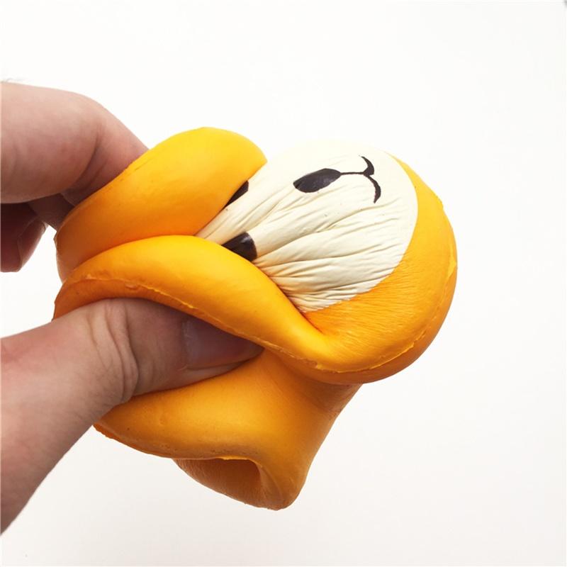 Simulation Multicolour monkey  Countenance Slow Rebound Squishy Charms Bread Hanging Toy