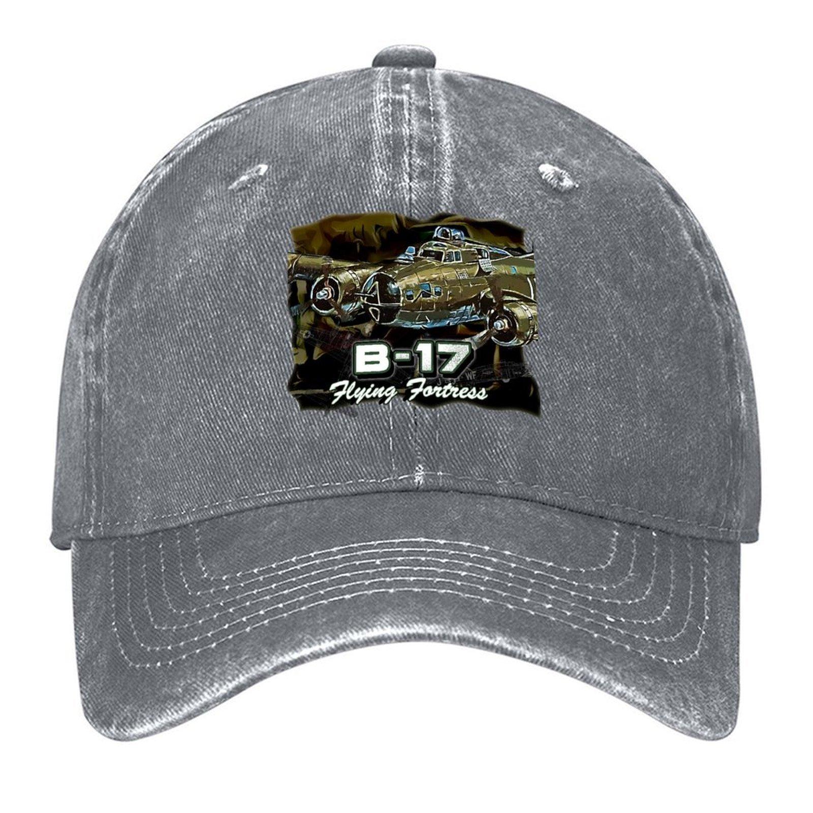 B-17 Flying Fortress heavy us air force bomber Aircraft Baseball Cap Beach Outing golf hat genuine Rave Unisex Women s