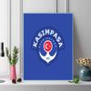 Kasimpasa Football Club 100% Round Full Drill 5D DIY Diamond Painting Embroidery Cross Stitch Rhinestone Decor