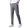 Pants Men's Autumn and Winter New Casual Pants Korean Version Trend Straight Loose Velvet Thickened Elastic Sports Trousers