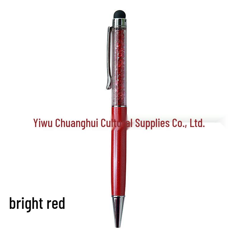 Crystal Rhinestone Ballpoint Pen with Capacitive Touch Screen – Custom Logo Gift Pen.
