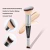 Rounded Taperd Dual-ended Foundation Brush Dual-purpose Makeup Brush  for Liquid Cream Powder