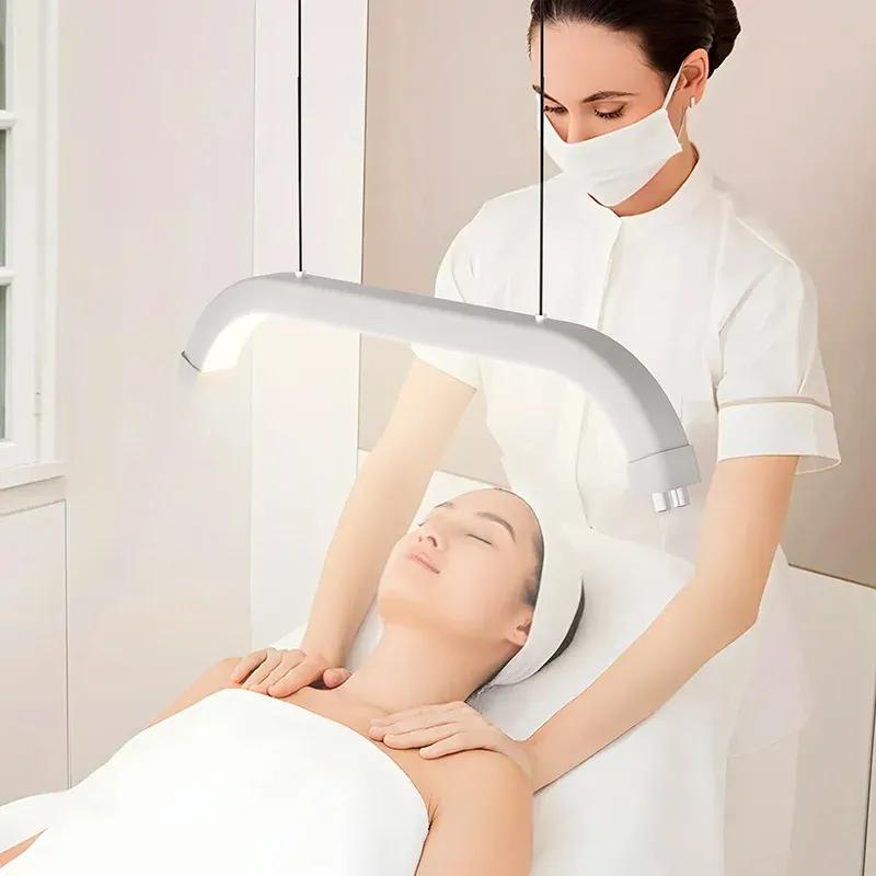 New 48W Half Moon LED Eyelash Lamp Nail Beauty Eyelash Chandelier, 2700K-5600K3 Color Arbitrarily Adjustable Dimming Beauty Lamp