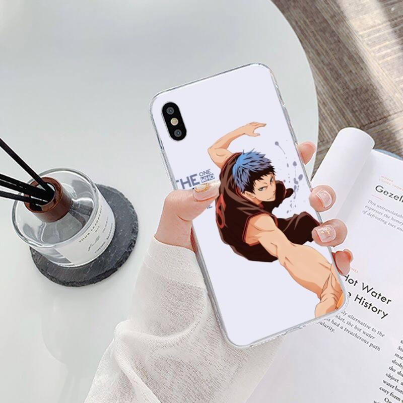 Daiki Aomine Kuroko Phone Case For IPhone 14 13 12 11 XS X 8 7 6 Plus Mini Pro Max SE 2022 Soft Transparent Phone Cover