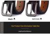 Men's Retro Pin Buckle Leather Belt - Genuine Cowhide, Plus Size