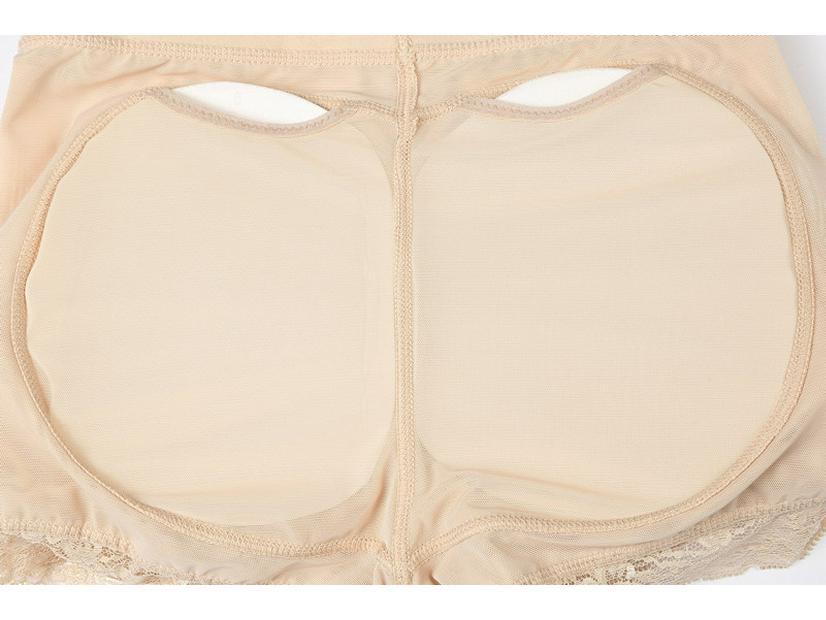 Lace Mesh Buttocks and Abdomen Shaping Panties with Inserts for Women