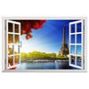 Multiple Styles City Landscape Mural For Home Decoration Aesthetic Rooms Window Art Tower Of London View Vinyl Wall Stickers