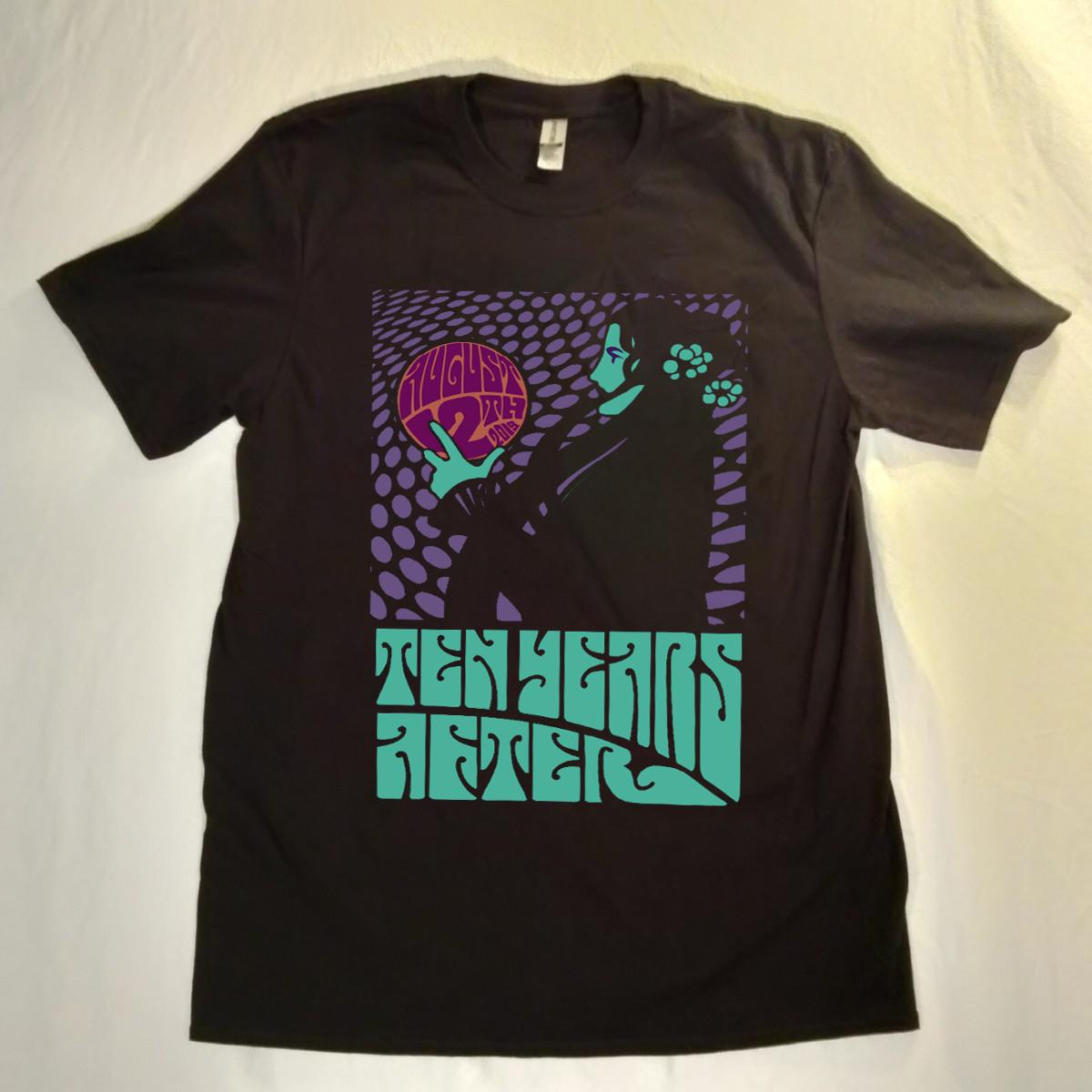 Collection Ten Years After Band Rock Music Black S to 5XL Concert Shirt SN704 L