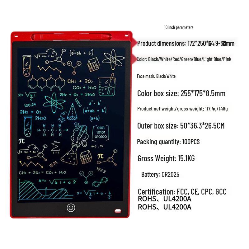 LCD Kids' Erasable Doodle & Drawing Board