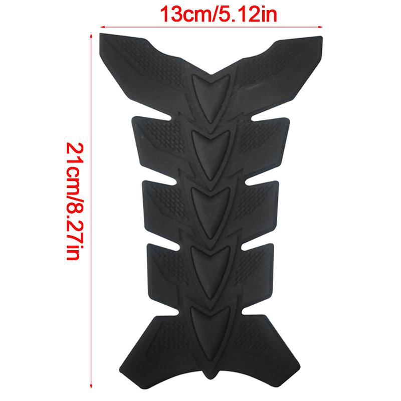 Car Stickers Large Fishbone Stickers 3D Motorcycle Body Fuel Tank Stickers Rubber Fishbone Motorcycle Tuning Car Stickers