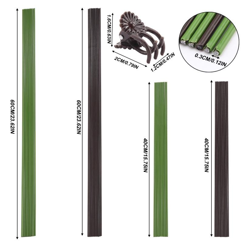 Flexible plastic coated metal steel garden plant support qualitative wire