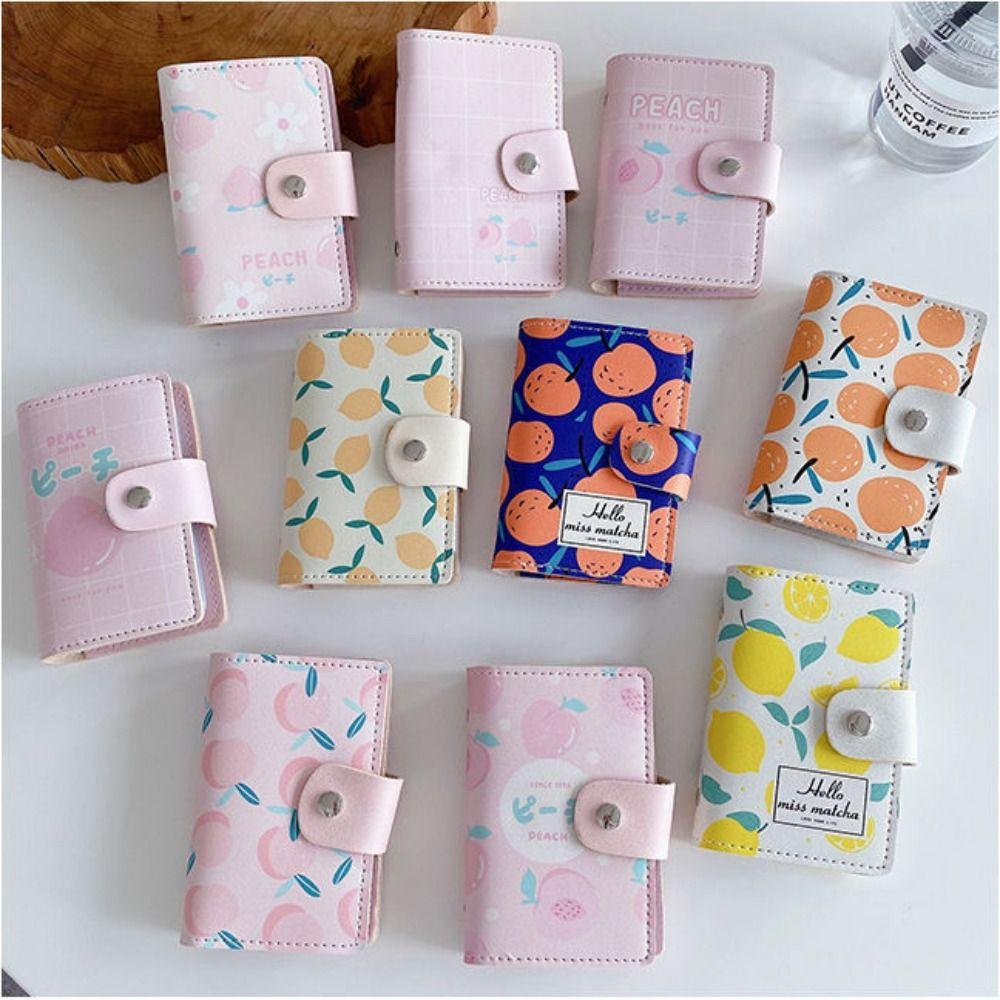 

Держатель для карт на пуговицах, сумка для денег из искусственной кожи, высококачественная сумка для карточек для девочек