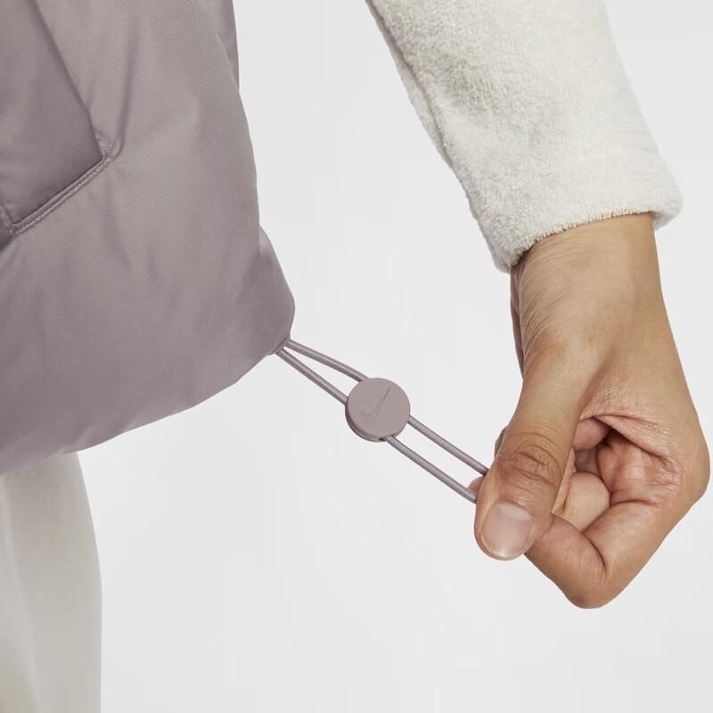 Nike Casual Windproof Warm Vest Women Vests Purple FZ5933-226