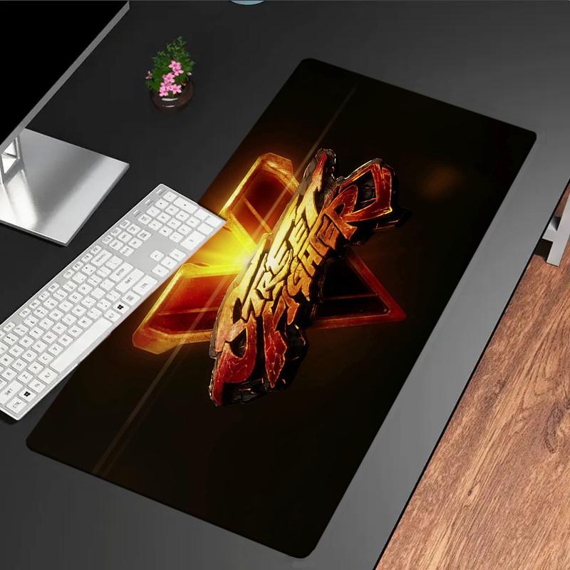 Fighter game Mouse Pad, Rubber Base, Mouse Pad for Gamers and Office Use, Gaming Desk , Easy To Clean Mat Christmas fan gifts