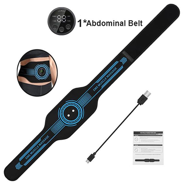 

EMS Muscle Stimulator Abs Trainer Abdominal Toning Belt Muscle Toner Body Slimming Arm Leg Belly Lose Weight Fitness Massagr