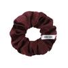 Aube Nuit Crease Satin Hair Scrunchie Burgundy S