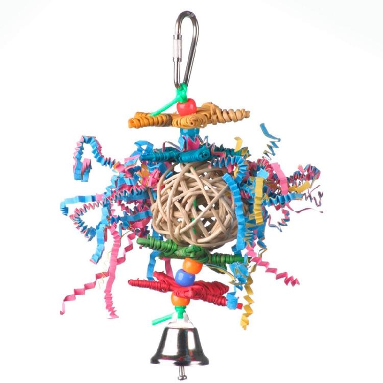 10 Pezzi Gancio Giocattolo per Uccelli Pappagalli Giocattolo Parti Metalliche Clip per Mangiatoie Frutta
