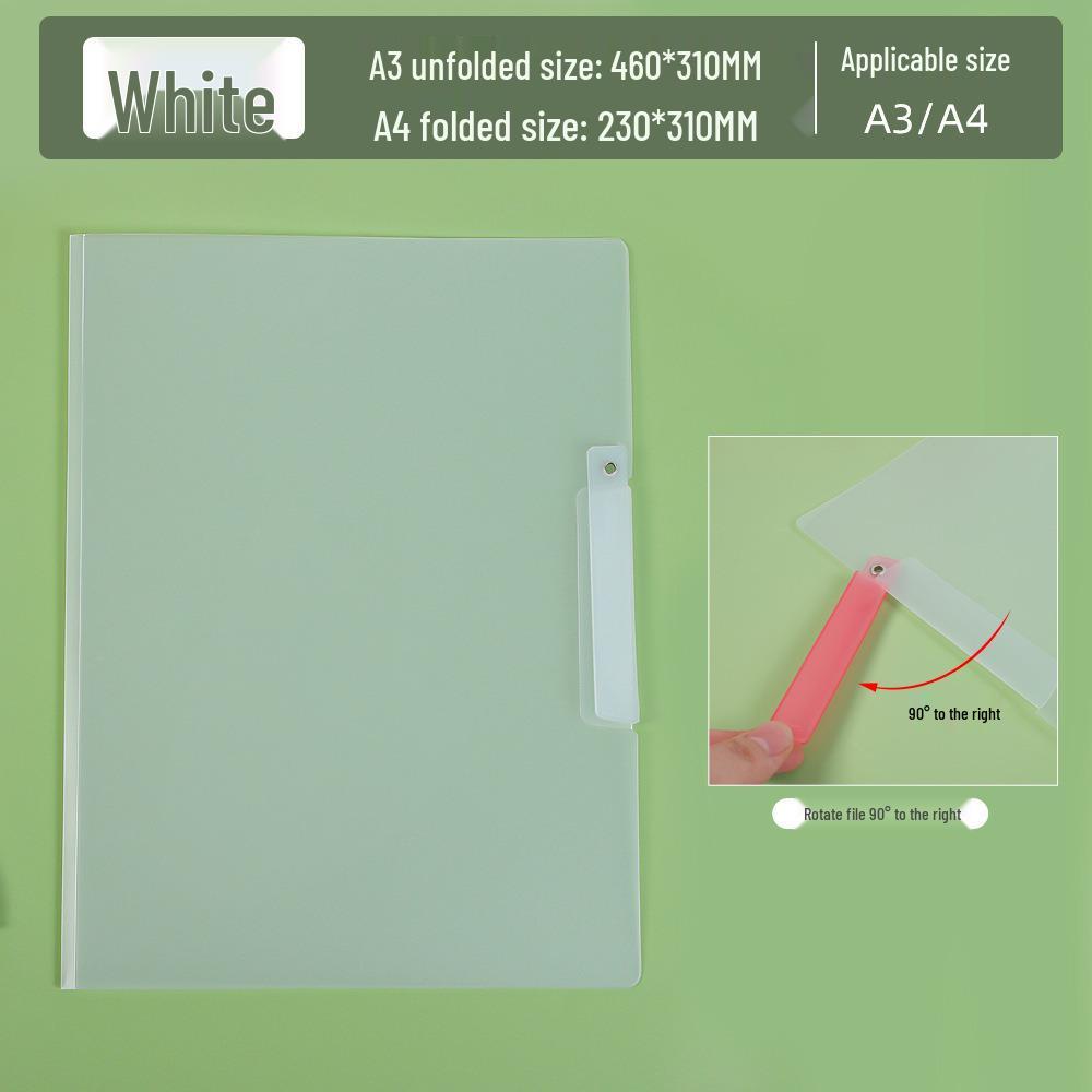 

A3 Двойной поворотный вращающийся зажим для тестовых работ - Цветная студенческая папка Standard Version