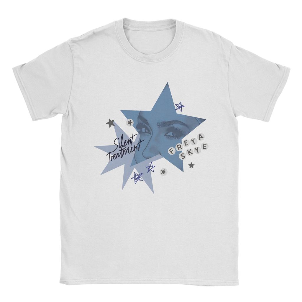 Vintage Freya Skye Music TShirt for Men O Neck Pure Cotton T Shirt  Short Sleeve Tees Graphic Printed Tops