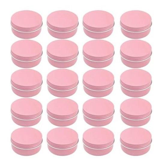 PACKOVE 20 Pieces Cream Lotion Containers Aluminum 50ml Empty Cosmetic Perfect Trips Simple Design Convenient Storing Eyeshadow Lip Balm