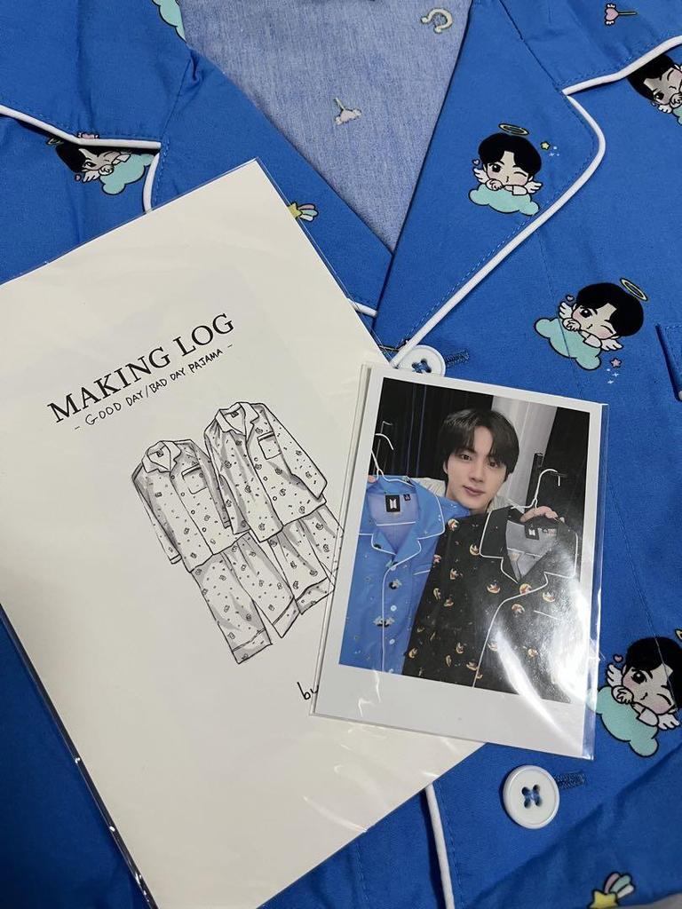 [USED] Official BTS ARTIST-MADE COLLECTION Jin Pajamas, Size L
