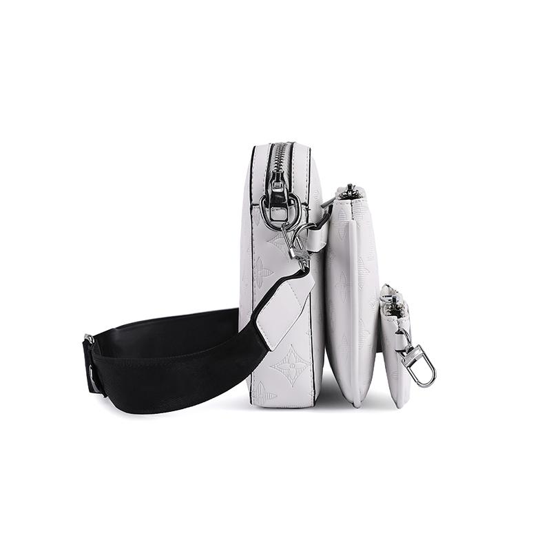 Buy New 3Piece Crossbody Bag Fashion Pure White Shoulder Bag Leisure