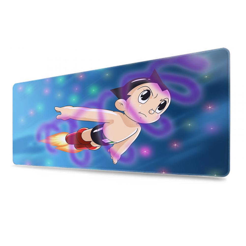 Astro Boy Anime Gaming Office Desk Pads Large For Computer Non-slip Lockedge Mouse Pad