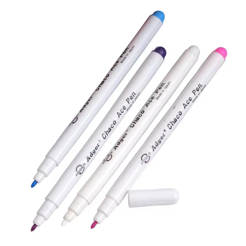 6/12pcs Air-Fading Pen Clothing Fabric Cutting Water-Soluble Water-Soluble Cross-Stitch Patchwork DIY Automatic Disappearing Pen