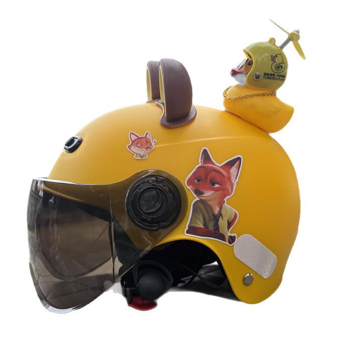 3C Certified Children's Electric Vehicle Helmet: Unisex, Summer Sun Protection, All-Season Safety for Ages 1-6