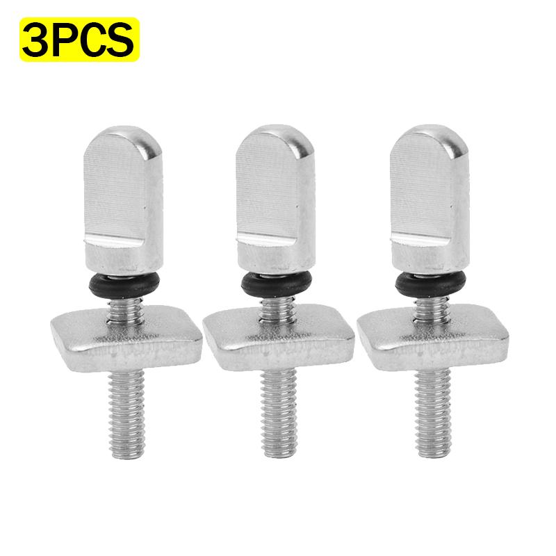 10/1PCS Stainless Steel Kayak Screws M4 Surf Fin Bolts Longboard Sliding Fin Screw Surfboard Single Fin Nail Replacing Canoe Set