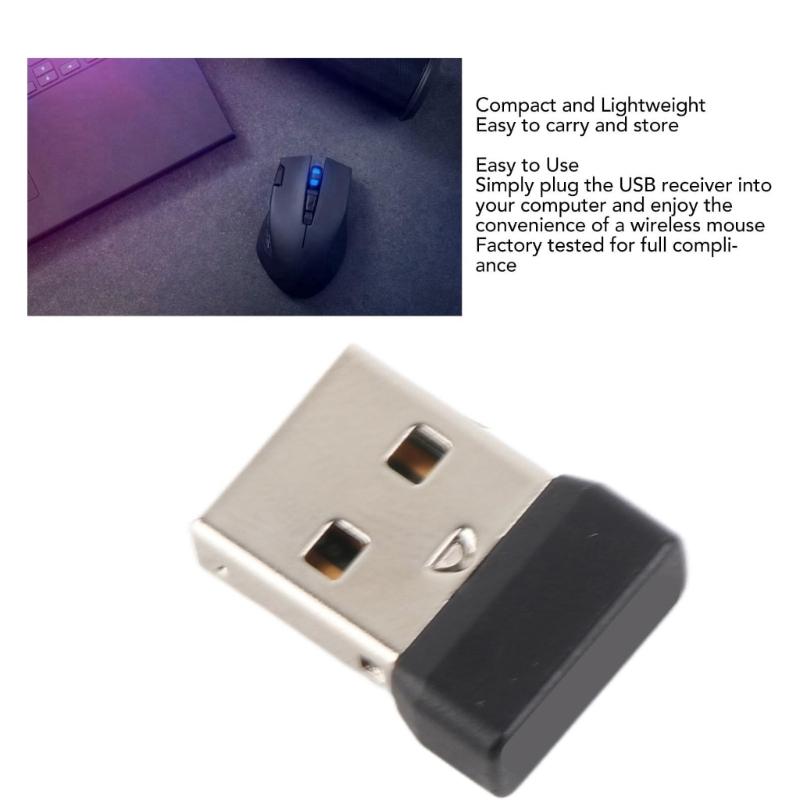 High Performances 2.4G USB Dongle Adapter, Plugs And Play Receiver For G700S/700 Mouse Precise Travel Friendly