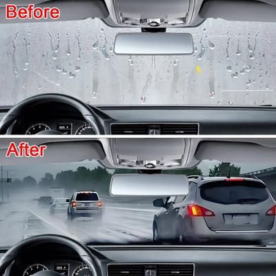 1/2PCS Car Glass Defogger Anti-frost Anti-freeze Coating Agent Windshield Defogging Cleaner Auto Polish Kit