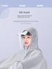 Electric Battery Motorcycle New Fashion Raincoat for Women, Single-Person Long Full-Body Rainproof Adult Riding Poncho