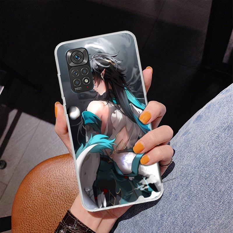 Honkai Star Rail Dan Heng Phnoe Case for Phnoe Case for Xiaomi Redmi Note 15 14 14S 13 Pro Plus 12 12S 11S 11E 10S 10 11T 5G Uni