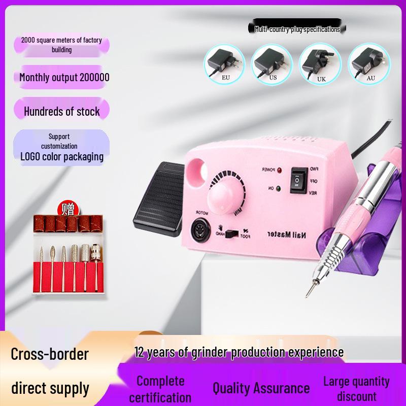 

Electric Nail Grinder & Polisher Set 701: Manicure & Removal Machine