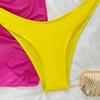 Modischer Damen-Bikini mit geteiltem Rücken Badeanzug Sportbekleidung