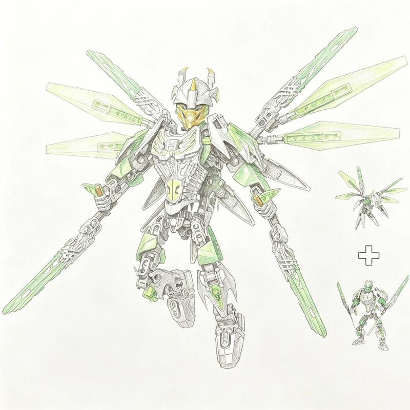 Bionicle Series Skull Warrior Mask Maker Building Blocks Anime Action Figures Soldier Warrior Bricks Toys For Boys Kids Gifts