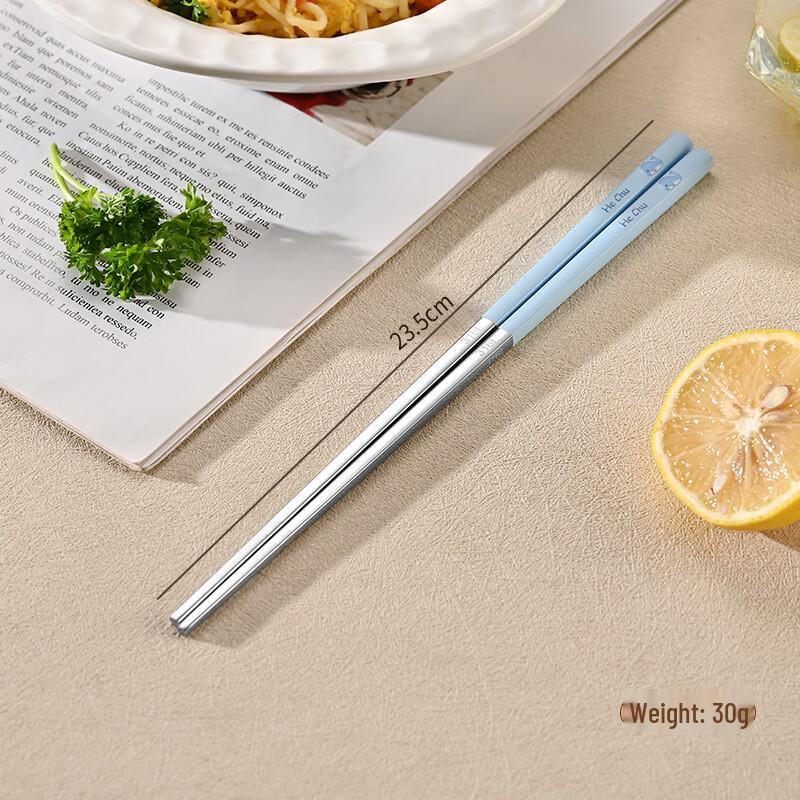 Ru Han 316 Stainless Steel Dolphin Chopsticks