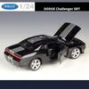 WELLY 1/24 DODGE 2012 Challenger SRT Alloy Sports Car Model Diecasts Metal Vehicles High Simulation Car Model Toys for Kids Gift