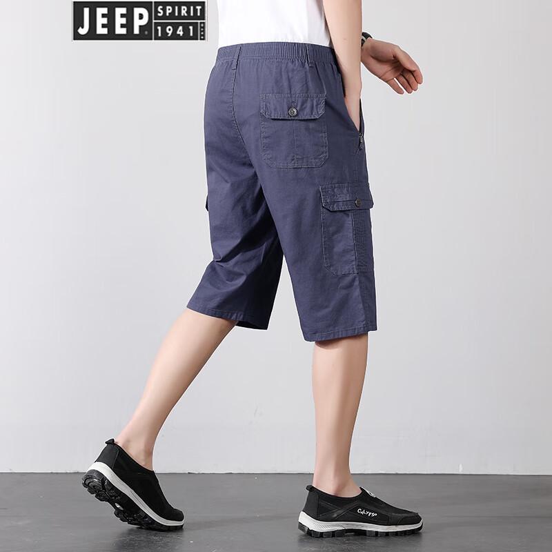 

JEEP SPIRIT Men s Summer Outdoor Capri Pants 5XL