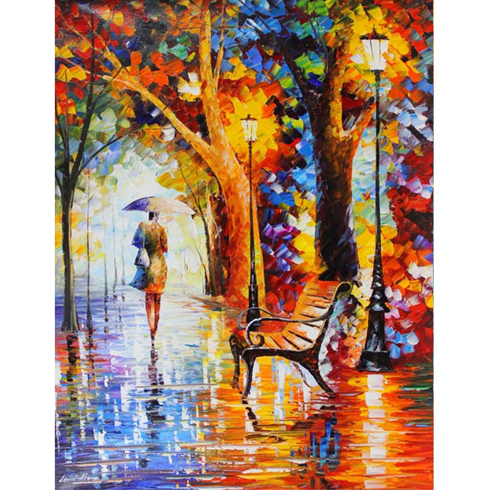 

5D DIY алмазная живопись Танцующая девушка художественная картина полная квадратная алмазная вышивка крестиком мозаика комплект украшение дома подарок Full Round 40X50CM темно-зеленого