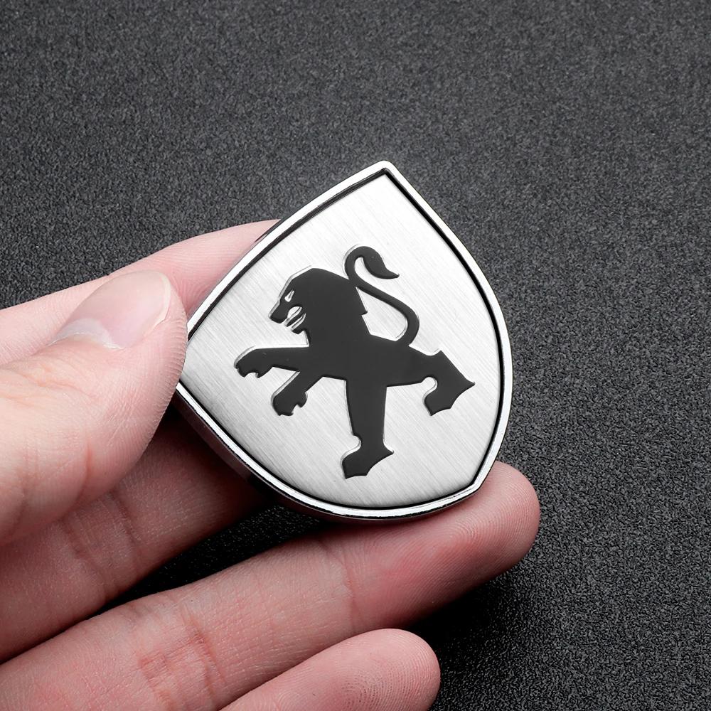 Car Sticker 2025 Hot 1Pcs 3D Metal Wings Emblem Car Side Mark Window Trunk Sticker Decal For Peugeot 207 3008 206 208 308 307 40