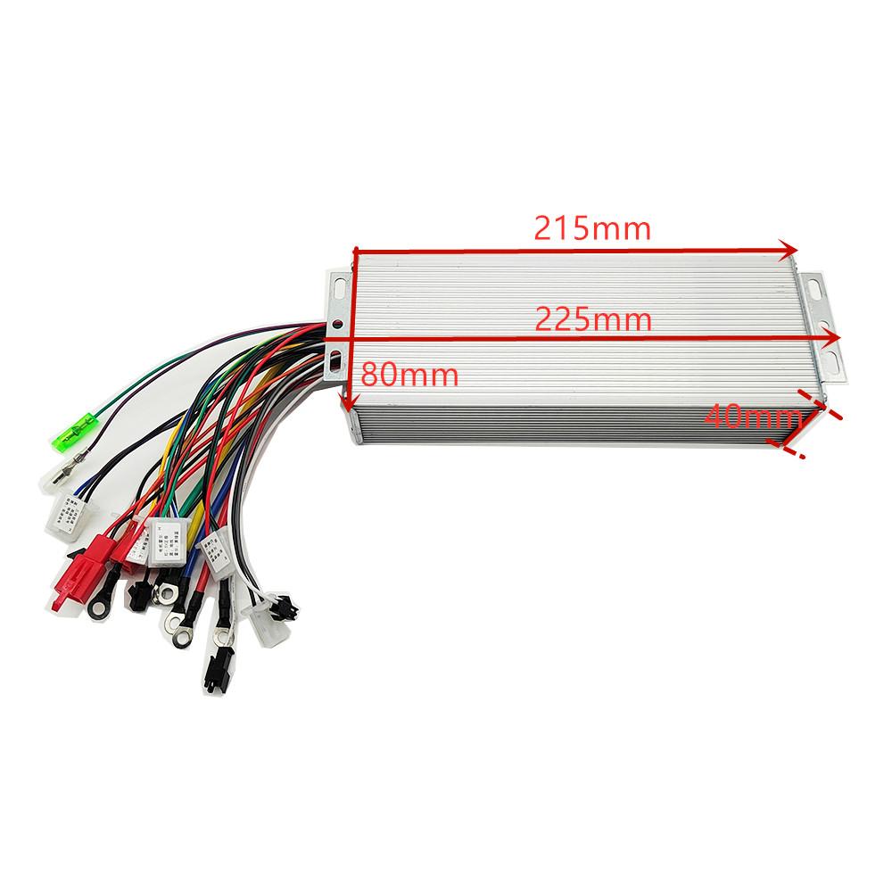 48V 60V 2000W Bezuhlíkový DC Motor Kit pro Elektrickou Koloběžku E-Koloběžku E-Tříkolku/ATV