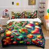 Candy Canes, Gifts, Ornaments. Bedding Sets Duvet Cover Sets Duvet Covers Pillowcases(1*Duvet Cover 2*Pillowcases Without Duvet Insert)