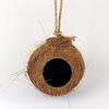 Coconut Shell Hanging Bird Nest for Parrots, Finch, Budgie, and Pearl Breeding.