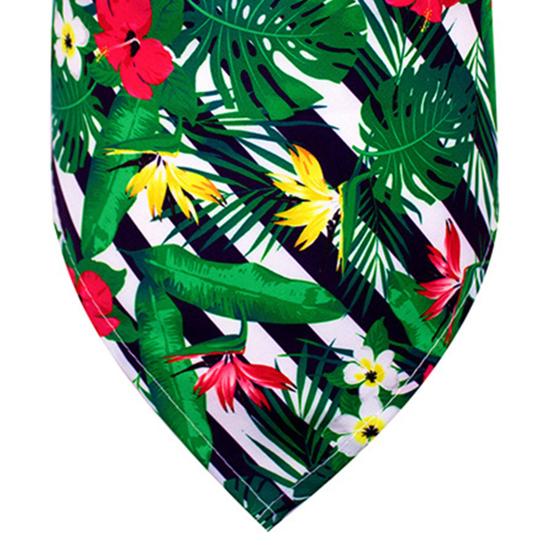 Bandană pentru câini, stil cauzal, cu imprimeu cu fructe, eșarfă triunghiulară pentru animale de companie Batic pentru câine