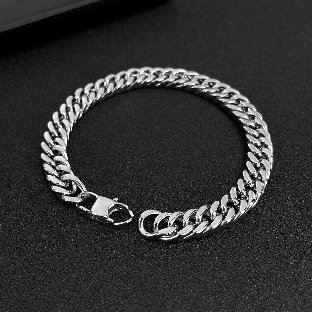 Opk Jewelry Personality Creative Trend Punk Style Stainless Steel Domineering Men'S Bracelet