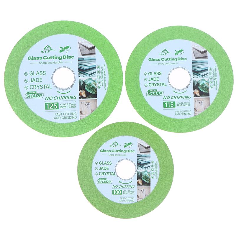 1 Piece 100/115/125Mm Ultra-Thin Saw Blade Diamond Jade Wine Bottle Ceramic Polish Angle Grinder Machine Glass Cutting Disc