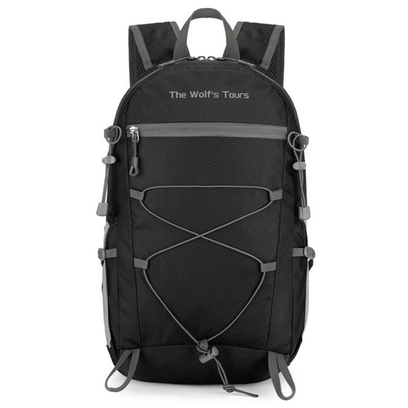 Foldable Climbing Backpack Folding Hiking Cycling Riding Mountaineering Bag Lightweight Outdoor Sports Travel Camping Knapsack